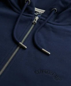Essential Logo Raglan Zip Hoodie