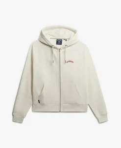 Essential Logo Raglan Zip Hoodie