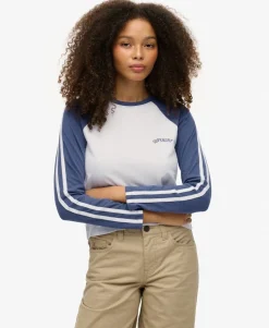 Essential Logo Retro Long Sleeve Top