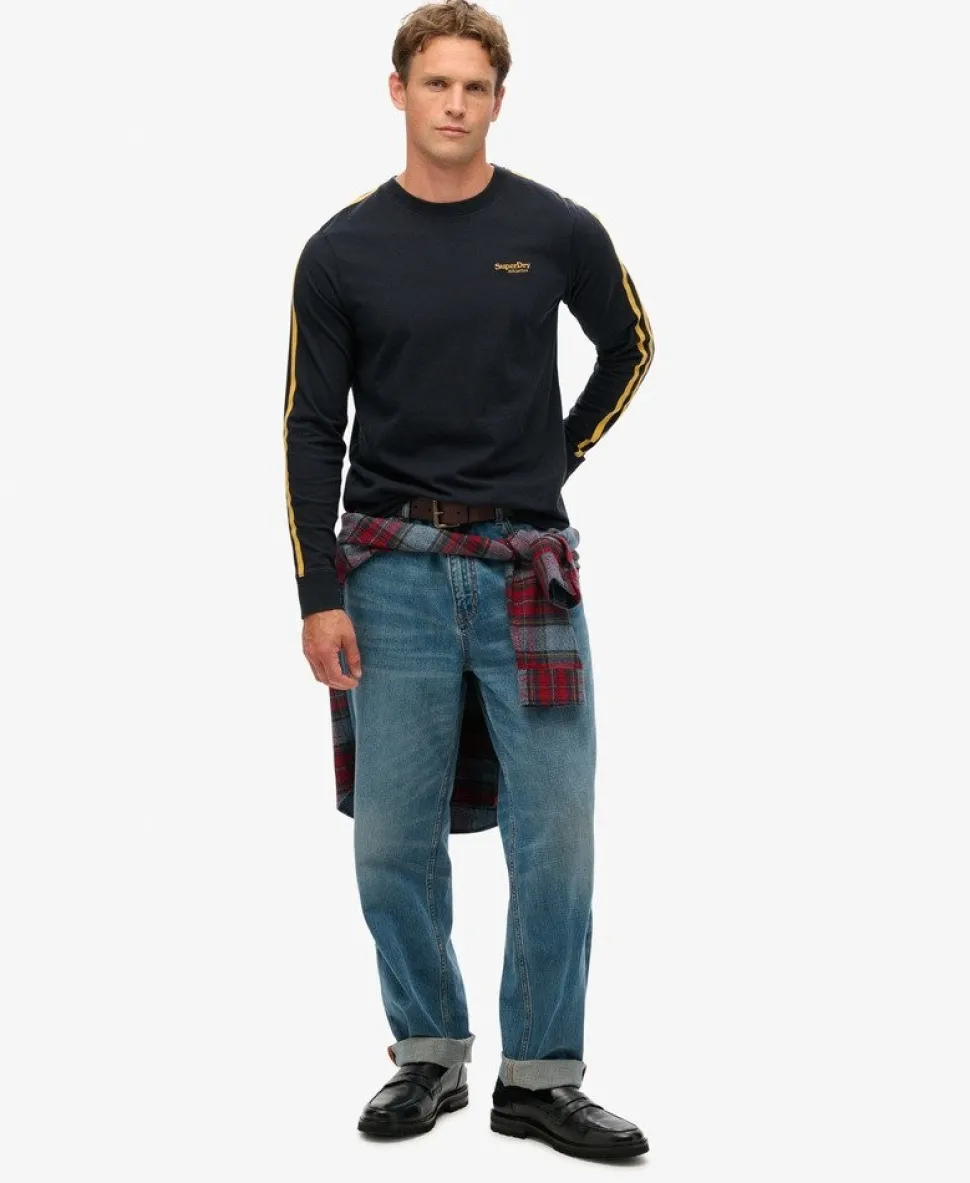 Essential Logo Retro Long Sleeve Top