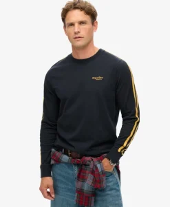 Essential Logo Retro Long Sleeve Top