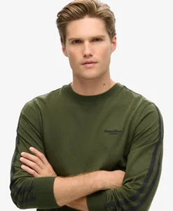 Essential Logo Retro Long Sleeve Top