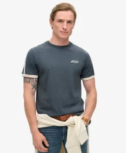 Essential Logo Retro Striped T-Shirt