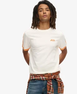 Essential Logo Retro Striped T-Shirt