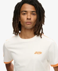 Essential Logo Retro Striped T-Shirt