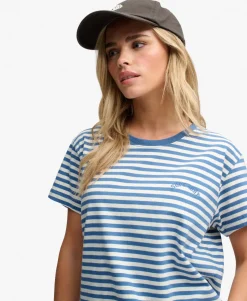 Essential Logo Striped Fitted T-Shirt