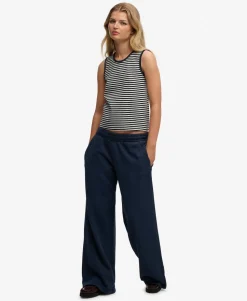 Essential Logo Wide Leg Joggers
