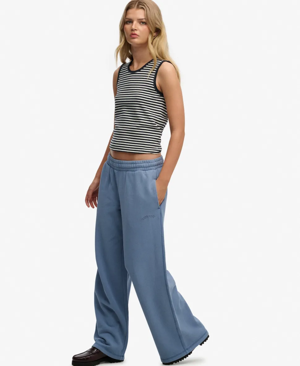 Essential Logo Wide Leg Joggers