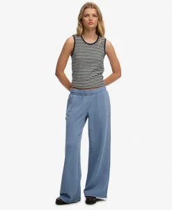 Essential Logo Wide Leg Joggers
