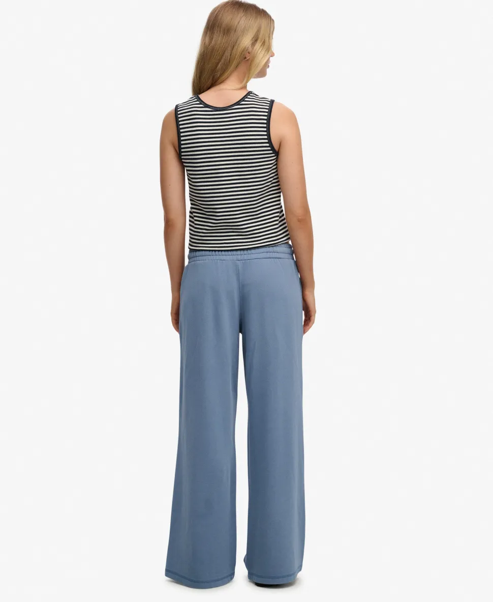 Essential Logo Wide Leg Joggers