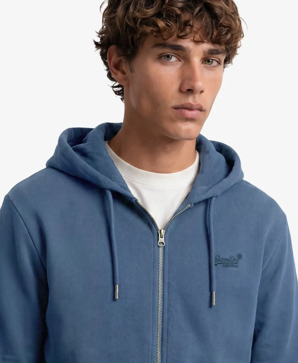 Essential Logo Zip Hoodie