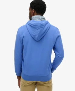 Essential Logo Zip Hoodie Half Brushed