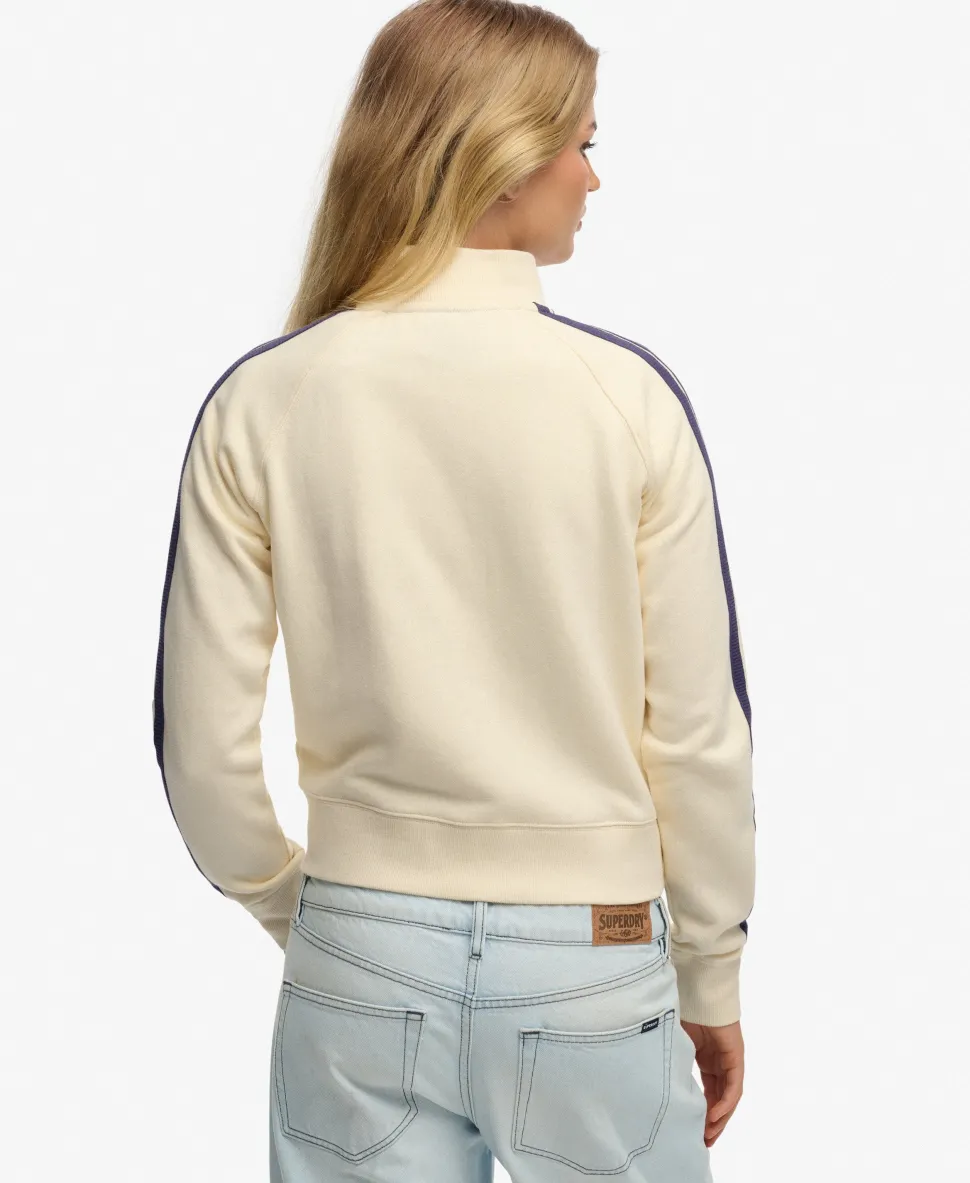 Essential Logo Zip Track Top