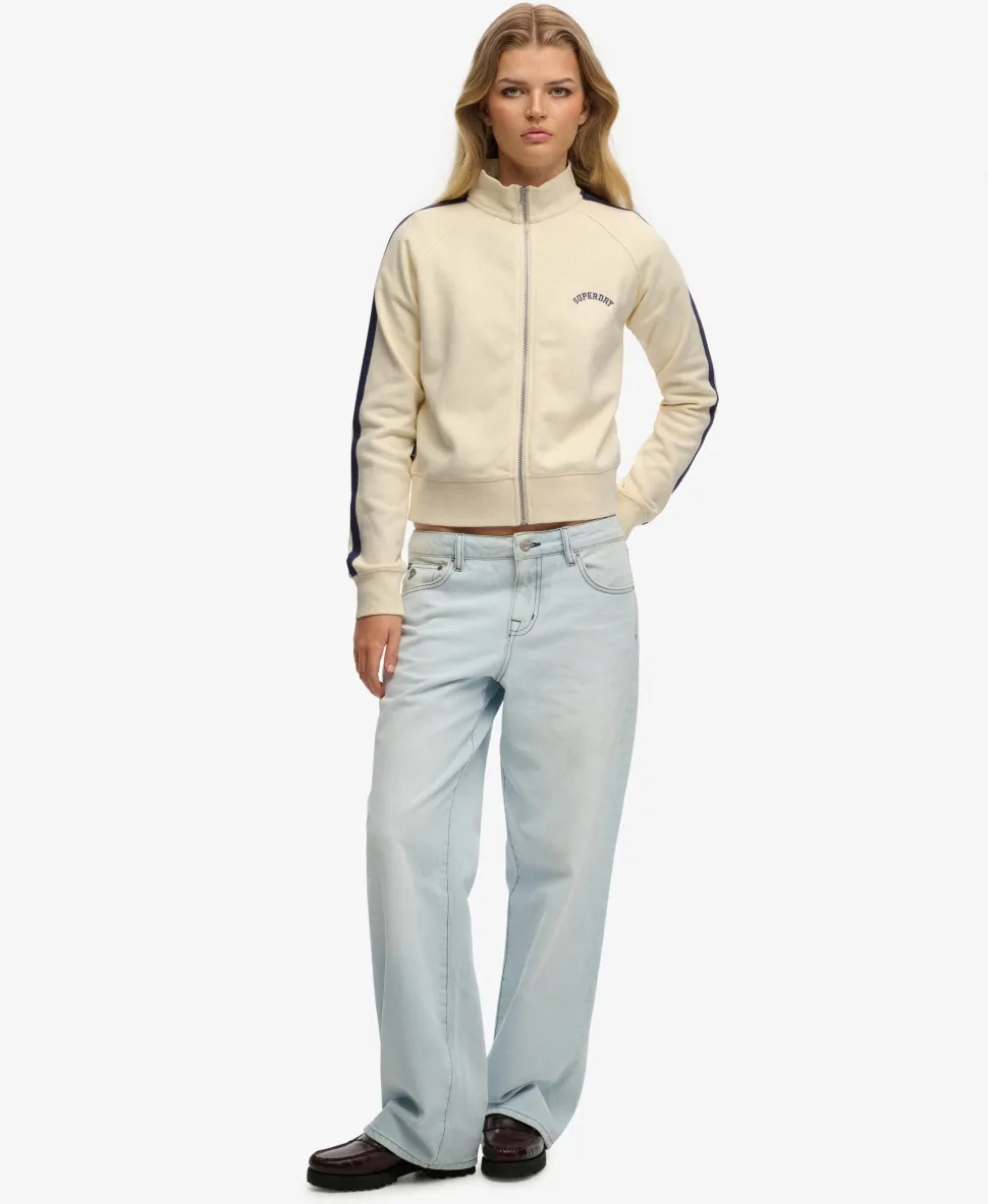 Essential Logo Zip Track Top
