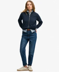 Essential Logo Zip Track Top
