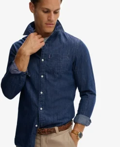 Essential Long Sleeve Denim Shirt