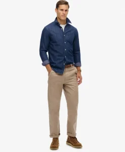Essential Long Sleeve Denim Shirt