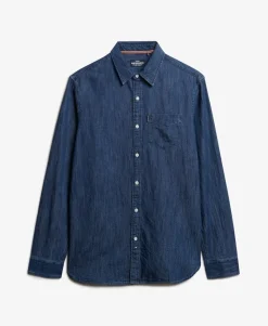 Essential Long Sleeve Denim Shirt
