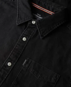 Essential Long Sleeve Denim Shirt
