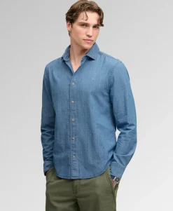 Essentials Chambray Long Sleeve Shirt
