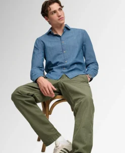 Essentials Chambray Long Sleeve Shirt