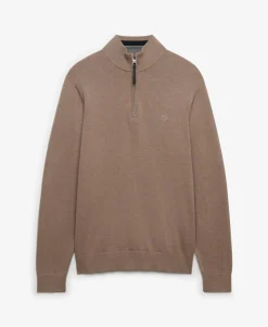 Essentials Cotton Half Zip Jumper