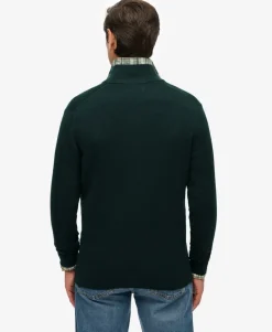 Essentials Cotton Half Zip Jumper