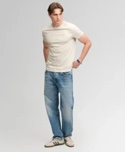 Essential Serif Logo Embroidered T-Shirt