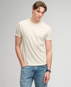 Essential Serif Logo Embroidered T-Shirt
