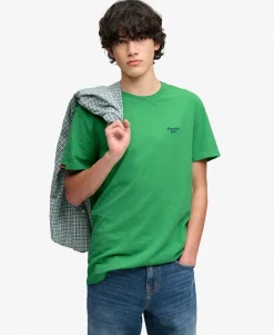 Essential Serif Logo Embroidered T-Shirt