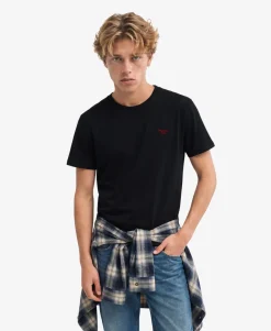 Essential Serif Logo Embroidered T-Shirt