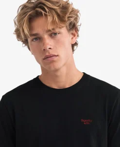 Essential Serif Logo Embroidered T-Shirt