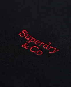 Essential Serif Logo Embroidered T-Shirt