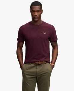 Essential Serif Logo Embroidered T-Shirt