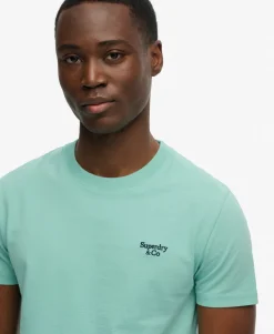 Essential Serif Logo Embroidered T-Shirt
