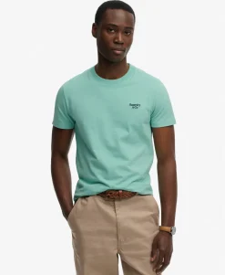 Essential Serif Logo Embroidered T-Shirt