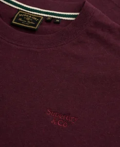 Essential Serif Logo Embroidered T-Shirt