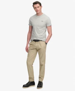 Essential Serif Logo Embroidered T-Shirt