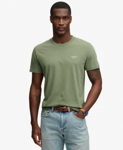 Essential Serif Logo Embroidered T-Shirt