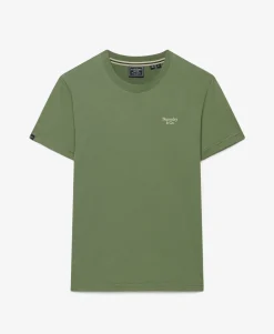 Essential Serif Logo Embroidered T-Shirt