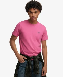 Essential Serif Logo Embroidered T-Shirt
