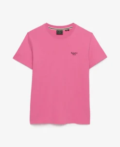 Essential Serif Logo Embroidered T-Shirt
