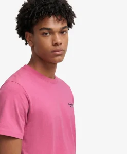Essential Serif Logo Embroidered T-Shirt