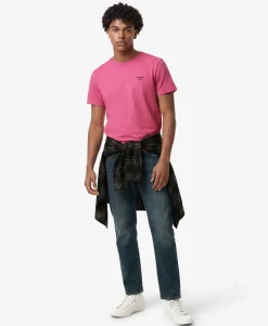 Essential Serif Logo Embroidered T-Shirt