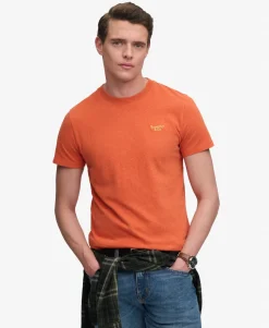 Essential Serif Logo Embroidered T-Shirt