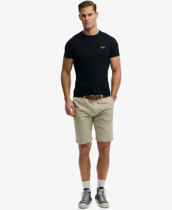 Essential Serif Logo Embroidered T-Shirt