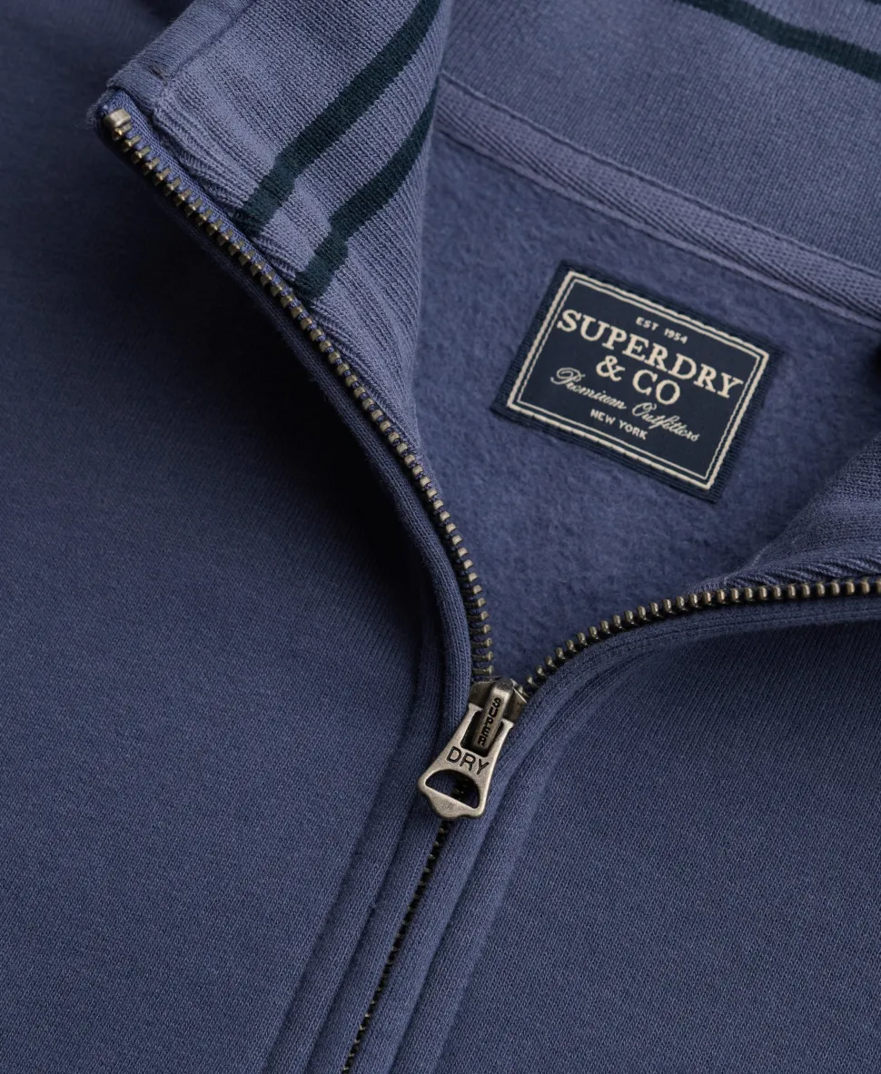 Essential Serif Logo Half Zip Sweatshirt