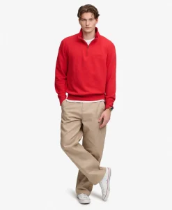 Essential Serif Logo Half Zip Sweatshirt