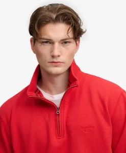 Essential Serif Logo Half Zip Sweatshirt