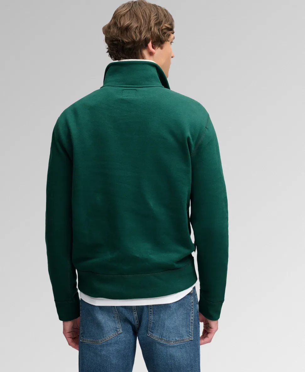 Essential Serif Logo Half Zip Sweatshirt